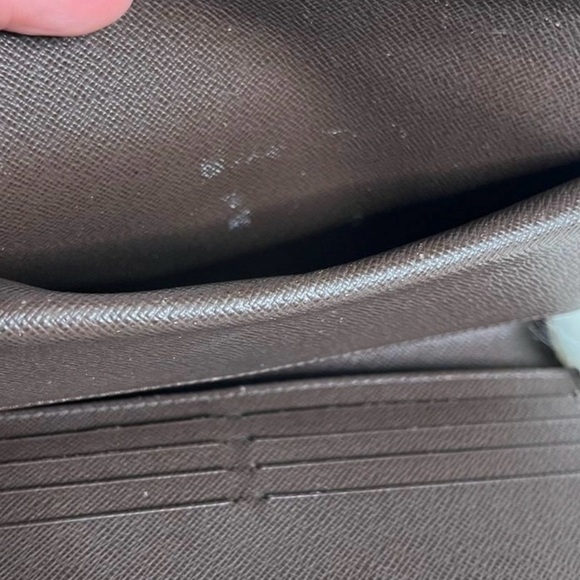Louis Vuitton damier ebene long wallet TH2089 - Picture 8 of 16